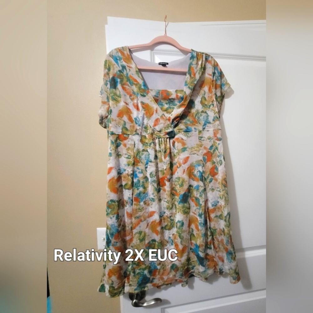 Relativity 2X plus size dress